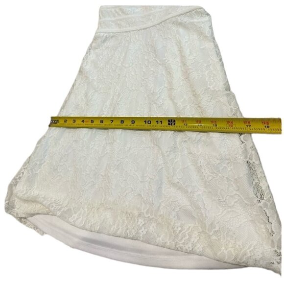 BCX Womens White Lined Pullover Sleeveless Short Fit + Flare Dress Size XXS - Picture 9 of 16